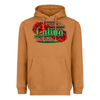 Meerkat latina with serape and roses Heavyweight Hoodie - Jasminsmagicworld