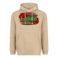 Mushroom latina with serape and roses Heavyweight Hoodie - Jasminsmagicworld