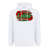 White latina with serape and roses Heavyweight Hoodie - Jasminsmagicworld