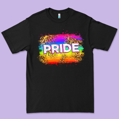 Pride Flag Premium Tee Designed By Zillion Design Studio