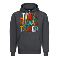 Smoke tiny human tamer Zipper Hoodie - NancyCooperArtShop