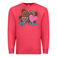 Cardinal valentine's day be mine hearts sunflower Premium Sweatshirt - RanaPortraitStore