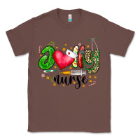 Chestnut Jolly Nurse Black Classic Tee - CowhideDigitalArt