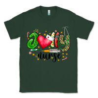 Sports Green Jolly Nurse Black Classic Tee - CowhideDigitalArt