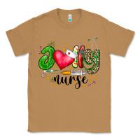 Toasted Coconut Jolly Nurse Black Classic Tee - CowhideDigitalArt