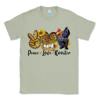 Matcha Peace Love Rooster Classic Tee - LillyAllenDesigns