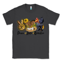 Smoke Peace Love Rooster Classic Tee - LillyAllenDesigns