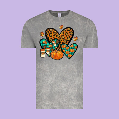 Love Fall Vintage Tee Designed By Jahusdesignshop