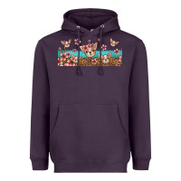 Plum floral chihuahua dogs Heavyweight Hoodie - Jasminsmagicworld