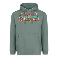 Sage floral chihuahua dogs Heavyweight Hoodie - Jasminsmagicworld