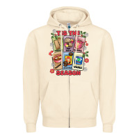 Sandshell this the season tamales pan dulce Zipper Hoodie - MaliasSmallBusiness