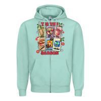 Seafoam this the season tamales pan dulce Zipper Hoodie - MaliasSmallBusiness