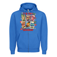 True Royal this the season tamales pan dulce Zipper Hoodie - MaliasSmallBusiness