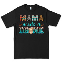 Black mama needs a drink Premium Tee - texasbilliewilder