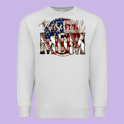 American Baseball Dad Premium Sweatshirt Designed By Bettercallsaul