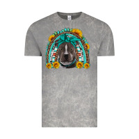 Cloud Rock western pitbull rainbow Vintage Tee - Artiststas