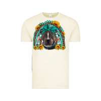 Vintage Arctic western pitbull rainbow Vintage Tee - Artiststas