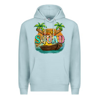Blue Mist River squad Premium Hoodie - NancyCooperArtShop