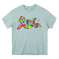 Arona pride ribbon Heavy Core Tee - Zillion Design Studio
