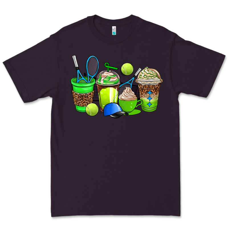 Tennis Coffee Cups Premium Tee by AdoDesignShop | Teevron