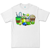 White tennis coffee cups Premium Tee - AdoDesignShop