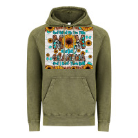 Vintage Olive god gifted me two titles mom and grandma and i rock them both Vintage Hoodie - JahusDesignShop