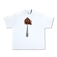 White spoon with chocolate Urban Heavy Tee - AdoDesignShop