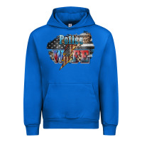 Cobalt Police wife lightning bolt 4th of july Urban Hoodie - HowdyJamesFarm