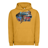 Pigment Peanut Butter Police wife lightning bolt 4th of july Urban Hoodie - HowdyJamesFarm