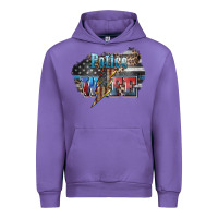 Tulip Police wife lightning bolt 4th of july Urban Hoodie - HowdyJamesFarm