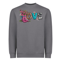 Storm valentines day love and boots Heavyweight Sweatshirt - AdoDesignShop
