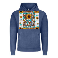 Vintage Denim god gifted me two titles mom and gigi and i rock them both Vintage Hoodie - JahusDesignShop