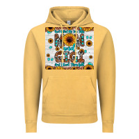 Vintage Mustard god gifted me two titles mom and gigi and i rock them both Vintage Hoodie - JahusDesignShop