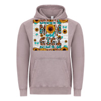 Vintage Zinc god gifted me two titles mom and gigi and i rock them both Vintage Hoodie - JahusDesignShop