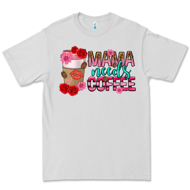 Mama Needs Coffee Mothers Day Premium Tee by texasbilliewilder | Teevron