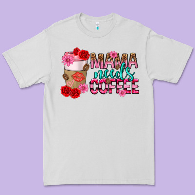 Mama Needs Coffee Mothers Day Premium Tee Designed By Texasbilliewilder