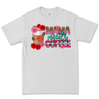 Dove Grey mama needs coffee mothers day Premium Tee - texasbilliewilder