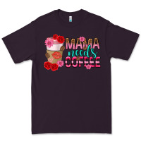 Plum mama needs coffee mothers day Premium Tee - texasbilliewilder