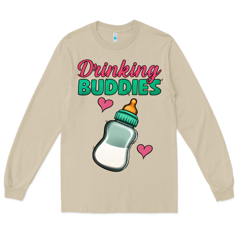 Drinking Buddies Long Sleeve Tee by Jasminsmagicworld | Teevron