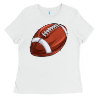 White football Ladies Tee - texasbilliewilder