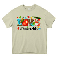 Mossy love teacher life Heavy Core Tee - texasbilliewilder