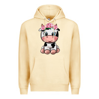 Pina Colada cute cow Premium Hoodie - texasbilliewilder