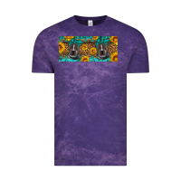 Cloud Purple western pitbull Vintage Tee - Artiststas