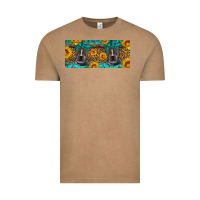 Vintage Coffee western pitbull Vintage Tee - Artiststas