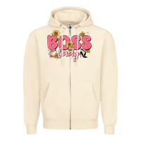 Sandshell boss lady Zipper Hoodie - MaliasSmallBusiness