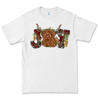 White joy highland cow Premium Tee - RanaPortraitStore
