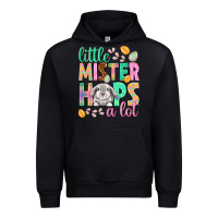 Black Little mister hops a lot Easter Day Urban Hoodie - HowdyJamesFarm