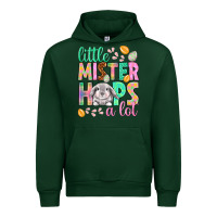 Forest Green Little mister hops a lot Easter Day Urban Hoodie - HowdyJamesFarm