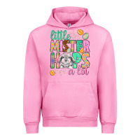 Fuchsia Pink Little mister hops a lot Easter Day Urban Hoodie - HowdyJamesFarm
