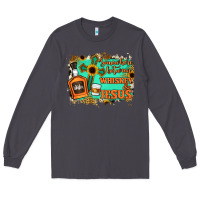 Smoke Somewhere Between Whiskey and Jesus Long Sleeve Tee - Jasminsmagicworld